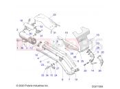 Polaris 2021 ATV SPORTSMAN 570 EU/ZUG TRACTOR (R03) - A21SEA57F1/T57C1/C2/F1 ENGINE | ENGINE, EXHAUST - A21SEA57F1/T57C1/C2/F1 (C0211393)
