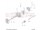 Polaris 2021 ATV SPORTSMAN TOURING 570 EPS TRACTOR (R03) (A21SDS57C4) DRIVE TRAIN | DRIVE TRAIN, PRIMARY CLUTCH - A21SDS57C4 (C101569)