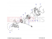 Polaris 2021 ATV SPORTSMAN TOURING 570 EPS TRACTOR (R03) (A21SDS57C4) ENGINE | ENGINE, STATOR COVER and FLYWHEEL - A21SDS57C4 (C101422-30)