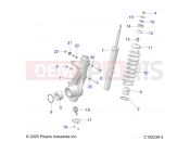 Polaris 2021 ATV SPORTSMAN TOURING 570 EPS TRACTOR (R03) (A21SDS57C4) SUSPENSION | SUSPENSION, FRONT STRUT - A21SDS57C4 (C102239-3)