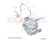 Polaris 2021 BRUTUS PRO XD 2000D (R02) (D21BBPD4B4) DRIVE TRAIN | DRIVE TRAIN, MAIN GEARCASE, MOUNTING - D21BBPD4B4 (C700426-4)