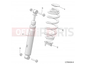 Polaris 2021 BRUTUS PRO XD 2000D (R02) (D21BBPD4B4) SUSPENSION | SUSPENSION, FRONT SHOCK - D21BBPD4B4 (C700434-4)