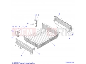 Polaris 2021 BRUTUS PRO XD 4000D (R02) (D21BEPD4B4) BODY » BODY, CARGO BOX - (C700502-2)