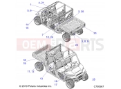 Polaris 2021 BRUTUS PRO XD 4000D (R02) (D21BEPD4B4) BODY » BODY, DECALS - (C700567)