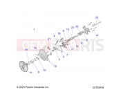 Polaris 2021 BRUTUS PRO XD 4000D (R02) (D21BEPD4B4) DRIVE TRAIN » DRIVE TRAIN, CLUTCH, DRIVE - (C0705436)