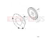 Polaris 2021 BRUTUS PRO XD 4000D (R02) (D21BEPD4B4) ENGINE » ENGINE, FLYWHEEL - (702603)