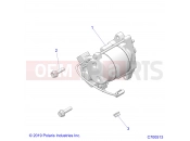 Polaris 2021 BRUTUS PRO XD 4000D (R02) (D21BEPD4B4) ENGINE | ENGINE, STARTER - D21BEPD4B4 (C700513)