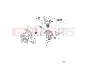 Polaris 2021 BRUTUS PRO XD 4000D (R02) (D21BEPD4B4) ENGINE » ENGINE, WATER FLANGE AND THERMOSTAT - (702624)