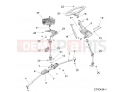 Polaris 2021 BRUTUS PRO XD 4000D (R02) (D21BEPD4B4) STEERING » STEERING, STEERING ASM. - (C700434-1)
