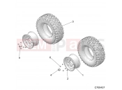 Polaris 2021 BRUTUS PRO XD 4000D (R02) (D21BEPD4B4) WHEELS - D21BEPD4B4 (C700437) | WHEELS - D21BEPD4B4 (C700437)