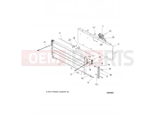 Polaris 2021 SPECIALITY VEHICLES GEM ALL OPTIONS (R03) - L21G2/4/6 BODY » BODY, TAILGATE, HINGED - L21G2DGALA (300060)