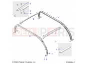 Polaris 2021 SPECIALITY VEHICLES GEM ALL OPTIONS (R03) - L21G2/4/6 CHASSIS » CHASSIS, OPS E4 - L21G4AGALA (C300344-1)