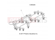 Polaris 2021 SPECIALITY VEHICLES GEM ALL OPTIONS (R03) - L21G2/4/6 ELECTRICAL » ELECTRICAL, BATTERIES - L21G4AGAEA (C300225)