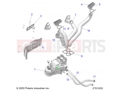 Polaris 2021 RANGER RANGER 570 EPS EU ZUG TRACTOR (R03) - R21MAA57F1/F9/MAS57F1/F9/C1/C9/CK ENGINE | ENGINE, HEATER, CAB - R21MAS57CK (702035)