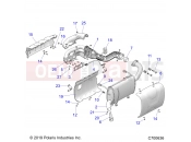 Polaris 2021 RANGER RANGER CREW XP 1000 NSTR TRAIL BOSS EVAP (R03) - R21RSV99AC/BC ENGINE | ENGINE, EXHAUST - R21RSV99AC/BC (C700636)