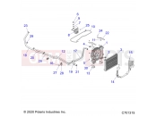 Polaris 2021 RANGER RANGER XP 1000 EPS EU (R02) - R21RRE99FP/F9 ENGINE | ENGINE, COOLING SYSTEM - R21RRE99FP/F9 (C701315)