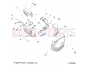 Polaris 2021 RANGER RANGER XP 1000 EPS EU (R02) - R21RRE99FP/F9 ENGINE | ENGINE, EXHAUST SYSTEM - R21RRE99FP/F9 (C700990)