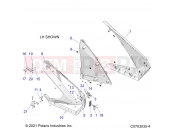 Polaris 2021 RZR RZR PRO XP4 ULTIMATE ROCKFORD LE (R01) - Z21R4U92AN/BN BODY | BODY, DOORS, FRONT - Z21R4U92AN/BN (C0703035-4)