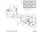 Polaris 2021 RZR RZR PRO XP4 ULTIMATE ROCKFORD LE (R01) - Z21R4U92AN/BN ELECTRICAL | ELECTRICAL, WIRE HARNESS, CHASSIS, ULTIMATE LE - Z21R4U92AN/BN (C0705509)