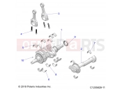 Polaris 2021 RZR RZR PRO XP4 ULTIMATE ROCKFORD LE (R01) - Z21R4U92AN/BN ENGINE | ENGINE, CRANKSHAFT AND BEARINGS - Z21R4U92AN/BN (C1205828-11)