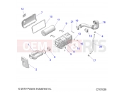 Polaris 2021 RZR RZR TRAIL S 1000 EPS (R01) - Z21ASE99A5/B5/K99A4/B4 ENGINE | ENGINE, AIR INTAKE SYSTEM - Z21ASE99A5/B5/K99A4/B4 (C701028)