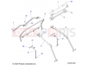 Polaris 2021 RZR RZR XP 1000 (R02) - Z21NAE99AC/AK/BC/BK/K99AG/AP/BG/BP CHASSIS » CHASSIS, CAB FRAME - (C0701021)