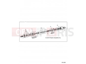 Polaris 2021 RZR RZR XP 1000 (R02) - Z21NAE99AC/AK/BC/BK/K99AG/AP/BG/BP DRIVE TRAIN » DRIVE TRAIN, FRONT HALF SHAFT - (701208)