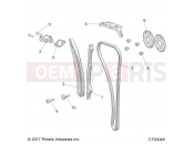 Polaris 2021 RZR RZR XP 1000 (R02) - Z21NAE99AC/AK/BC/BK/K99AG/AP/BG/BP ENGINE » ENGINE, CAM CHAIN AND TENSIONER - (C700048)