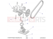 Polaris 2021 RZR RZR XP 1000 (R02) - Z21NAE99AC/AK/BC/BK/K99AG/AP/BG/BP ENGINE » ENGINE, OIL PUMP - (C701070-4)