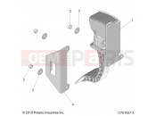 Polaris 2021 RZR RZR XP 1000 (R02) - Z21NAE99AC/AK/BC/BK/K99AG/AP/BG/BP ENGINE » ENGINE, THROTTLE PEDAL - (C701027-3)