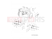 Polaris 2021 SNOWMOBILE 550 VOYAGEUR 155 ES/INTL ES (R02) - S21CFF5BSL/BEL ENGINE | ENGINE, MOUNTING - S21CFF5BSL/BEL (49SNOWENGINEMOUNT14550)