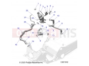 Polaris 2021 SNOWMOBILE 850 AXYS PRO-RMK 155/155 3/INTL (R02) - S21EFK8R/EFM8R ENGINE | ENGINE, COOLING SYSTEM - S21EFK8R/EFM8R ALL OPTIONS (C601542)