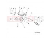 Polaris 2021 SNOWMOBILE 850 INDY XCR 129 (R01) (S21EKL8RS) ENGINE | ENGINE, STARTER MOTOR - S21EKL8RS ELECT. START OPTON (600965C)