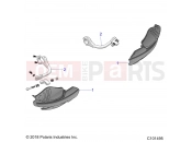 Polaris 2022 ATV SCRAMBLER 1000 55 EPS 3PC (R01) (A22SGE95KN) BODY » BODY, HANDGUARDS - (C101495)
