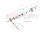 Polaris 2022 ATV SCRAMBLER 1000 55 EPS 3PC (R01) (A22SGE95KN) DRIVE TRAIN » DRIVE TRAIN, REAR GEARCASE INTERNALS - (1332723)