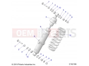 Polaris 2022 ATV SCRAMBLER 1000 55 EPS 3PC (R01) (A22SGE95KN) SUSPENSION » SUSPENSION, SHOCK, FRONT - (C102199)