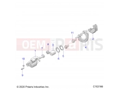 Polaris 2022 ATV SCRAMBLER 850 48 (R01) (A22SVA85A3) BRAKES » BRAKES, FRONT CALIPER - (C102166)