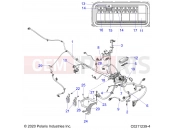 Polaris 2022 ATV SPORTSMAN 450 HO (R01) - A22SEA50A1/A5 ELECTRICAL | ELECTRICAL, MAIN WIRE HARNESS - A22SEA50A1/A5 (C0211239-4)
