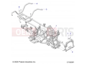 Polaris 2022 ATV SPORTSMAN 570 HUNTER PACKAGE (R03) (A22SHD57A9) CHASSIS | CHASSIS, FRAME - A22SHD57A9 (C102291)