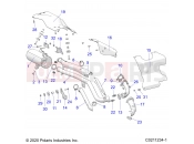 Polaris 2022 ATV SPORTSMAN 570 UTILITY EPS (R02) - A22SEJ57A1/A3/A5/B1/B3/B5 ENGINE | ENGINE, EXHAUST - A22SEJ57A1/A3/A5 (C0211234-1)