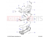Polaris 2022 ATV SPORTSMAN 850 48 (R03) - A22SXA85A1/A6 BODY | BODY, FRONT RACK - A22SXA85A1/A6 (C101451)