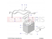 Polaris 2022 ATV SPORTSMAN 850 48 (R03) - A22SXA85A1/A6 ELECTRICAL | ELECTRICAL, BATTERY - A22SXA85A1/A6 (C102024)