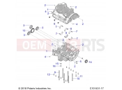 Polaris 2022 ATV SPORTSMAN 850 48 (R03) - A22SXA85A1/A6 ENGINE | ENGINE, CRANKCASE - A22SXA85A1/A6 (C101431-17)