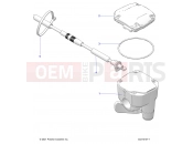 Polaris 2022 ATV SPORTSMAN 850 HIGH LIFTER (R02) (A22SXN85A4) STEERING | STEERING, CONTROLS, THROTTLE ASM. and CABLE - A22SXN85A4 (C0210107-1)