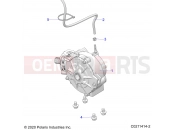 Polaris 2022 ATV SPORTSMAN TOURING 570 (R01) (A22SDA57A5) DRIVE TRAIN | DRIVE TRAIN, FRONT GEARCASE MOUNTING - A22SDA57A5 (C0211414-2)