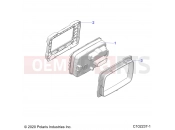 Polaris 2022 ATV SPORTSMAN TOURING 570 (R01) (A22SDA57A5) ELECTRICAL | ELECTRICAL, GAUGES and INDICATORS - A22SDA57A5 (C102237-1)