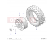 Polaris 2022 ATV SPORTSMAN TOURING XP 1000 EU (R03) (A22SYE95KP) WHEELS | WHEELS, FRONT - A22SYE95KP (C102276-1)