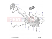 Polaris 2022 ATV SPORTSMAN XP 1000 48 TRAIL PACKAGE (R02) (A22SXZ95AK) ENGINE | ENGINE, AIR INTAKE - A22SXZ95AK (C0211597)