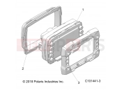 Polaris 2022 ATV SPORTSMAN XP 1000 55 EPS 3PC (R01) (A22SLE95KJ) ELECTRICAL | ELECTRICAL, GAUGES and INDICATORS - A22SLE95KJ (C101441-3)