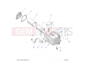 Polaris 2022 ATV SPORTSMAN XP 1000 55 EPS 3PC (R01) (A22SLE95KJ) ENGINE | ENGINE, AIR INTAKE - A22SLE95KJ (C0211553)